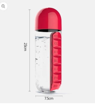 BOTELLA CON PASTILLERO 7 DÍAS